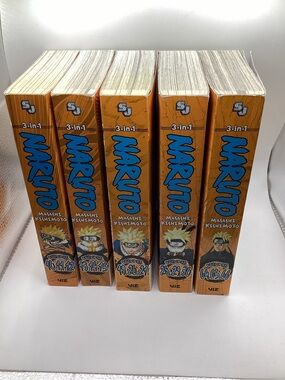 Naruto 3-in-1 Manga Bundle - Set/5 -